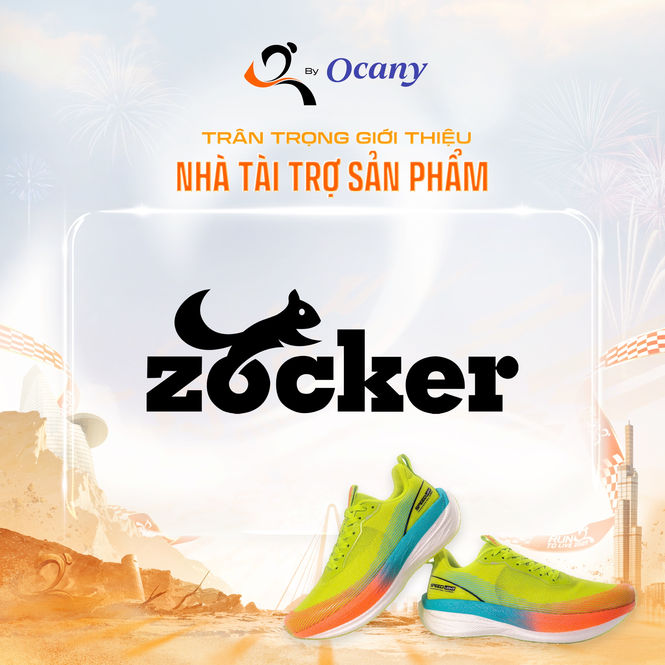 ZOCKER – NHÀ TÀI TRỢ SẢN PHẨM TẠI RUN TO LIVE 2025